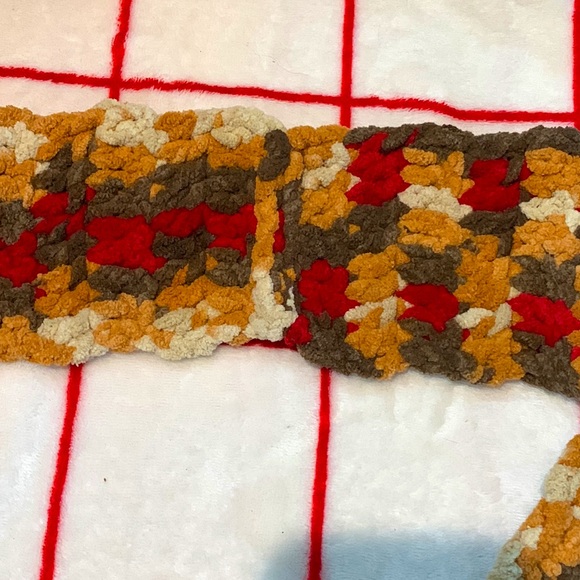 Handmade Fall Scarf - Picture 4 of 5